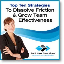 Dissolve Friction & Grow Team Effectiveness Dissolve Friction & Grow Team Effectiveness